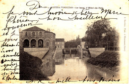 32 . Gers : Castera Verduzan : Le Canal : Hotel De Ville  . - Castera