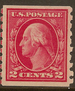 USA 1912 2c Washington P8.5xImp SG 422 HM #AAY154 - Unused Stamps