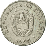 Monnaie, Panama, 5 Centesimos, 1968, TTB, Copper-nickel, KM:23.2 - Panama
