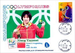 ALGERIJE 2016 - Cover Weightlifting Xiang Yammei China Olympic Games Rio 2016 Gewichtheben Olympics Halterophilie - Weightlifting