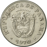 Monnaie, Panama, 5 Centesimos, 1970, TTB+, Copper-nickel, KM:23.2 - Panama