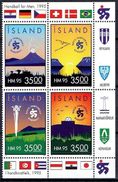 ICELAND # FROM 1995 STAMPWORLD 821-824** - Neufs