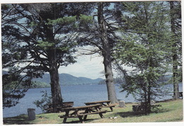 Fourth Lake Park Of The South Shore Road Between Old Forge And Inlet - Picnic Facilities - (Milwaukee, WI) - Milwaukee