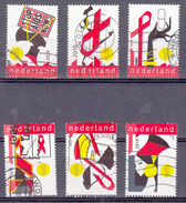 Nederland 2010 Nvph Nr 2770 - 2775, Mi Nr 2803 - 2808 : Stop AIDS Now - Used Stamps