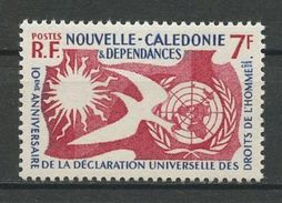 Nlle CALEDONIE 1958 N° 290 ** Neuf MNH Superbe Cote 2.70 € Oiseaux Birds Déclaration Universelle Des Droits De L' H - Ungebraucht