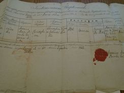 AD026.10  Old Document Gyergyoszentmiklos -1847  Kopatz Christophorus -Hungary - Romania Gheorgheni - Birth & Baptism