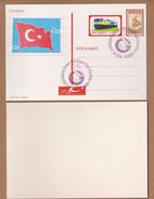 AC - TURKEY POSTAL STATIONARY - GALATASARAY V ARSENAL 2000 UEFA CUP FINAL, KOPENHAG KOPENHAG 17 MAY 2000 - Ganzsachen