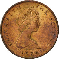 Monnaie, Isle Of Man, Elizabeth II, 1/2 Penny, 1976, Pobjoy Mint, TTB, Bronze - Isle Of Man