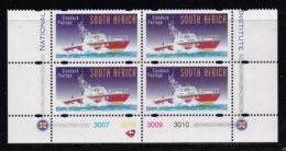 RSA, 1998, MNH Stamps In Control Blocks, MI 1122, Safety At Sea, X748A - Ungebraucht