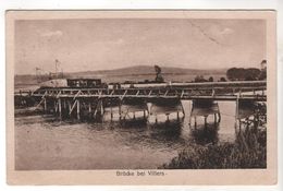 Nr.  9003,  Feldpost, Brücke Bei Villers - War 1914-18