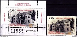 MONTENEGRO/Crna Gora EUROPA 2017 "Castles" Set Of 1v + Minisheet** - 2017