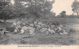 Saint Aubin Du Cormier       35         Le Camp De La Lande D'Ouée  .  La Sieste     ( Voir Scan) - Autres & Non Classés