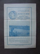 Catalogo Vivaio Viti Americane Innesti Cambria Milazzo 1928 Uva Agricoltura - Unclassified