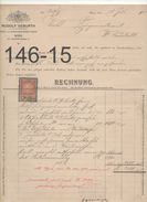 RECHNUNG: Rudolf Geburth/18-7-1902 - Österreich