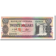 Billet, Guyana, 20 Dollars, Undated (1989), KM:27, NEUF - Guyana