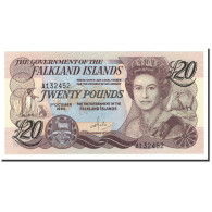 Billet, Falkland Islands, 20 Pounds, 1984, 1984-10-01, KM:15a, NEUF - Isole Falkland