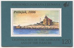 LIGHTHOUSES OF THE ADRIATIC SEA & THE DANUBE, BOOKLET YUGOSLAVIA - Markenheftchen
