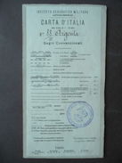 Storia Locale Carta IGM 1911 Argenta Filo Primaro San Biagio - Other & Unclassified