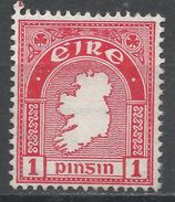 Ireland 1941. Scott #107 (M) Map Of Ireland - Nuevos