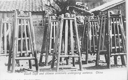 ¤¤  -  CHINE  -  CHINA  -  Death Cage And Chinese Criminls Undergoing Sentence   -   ¤¤ - China