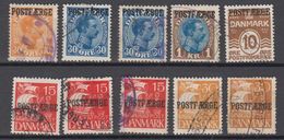 Dänemark Denmark Postfähre 10 Stamps Ex Mi# 6-30 Used - Colis Postaux