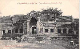 CAMBODGE -  ANGKOR-WAT - Porte De L'Enceinte Extérieure Face Nord - Kambodscha