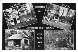 ** Set Van 2 Kaarten ** NEDERLAND Holland ( Utrecht ) DORN :  Multiviews Groeten RECREATIE CENTRUM Hydepark - CPSM PF - - Doorn