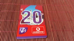 Prepaidcard Netherlands Vodafone  20 Euro Used - GSM-Kaarten, Bijvulling & Vooraf Betaalde