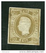 Portugal #21 D.Luis 20r Mint Hinged - L3382 - Ongebruikt