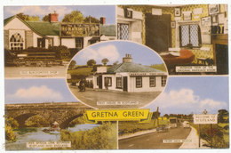 Gretna Green, Multiview Postcard - Dumfriesshire