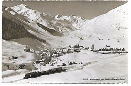 SUISSE - Andermatt Mit Furka Oberralp Bahn - Matt