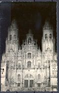 GALICIA , CORUÑA , SANTIAGO DE COMPOSTELA - CATEDRAL , FACHADA DEL OBRADOIRO , TARJETA POSTAL NO CIRCULADA - Santiago De Compostela