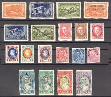 ALBANIA, NICE GROUP PREWAR STAMPS, ALL MINT NEVER HINGED **! - Albanie