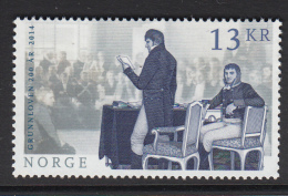 Norway 2014 13k 'Eidsvold 1814' Painting - Norwegian Constitution 200 Years - Unused Stamps