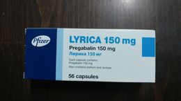 Israel-empty Medicine Box-lyrica-(13) - Medisch En Tandheelkundig Materiaal