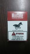 Israel-box Empty Cigarette-mustang American Blend-(8) - Porta Sigarette (vuoti)