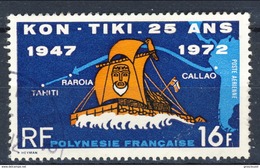 Polynesie Posta Aerea 1972 N. 64 F 160 Usato Cat. € 7 - Used Stamps