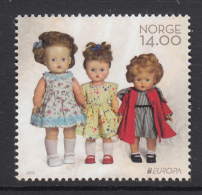 Norway 2015 14k Anne Dolls - Old Toys - EUROPA - Unused Stamps