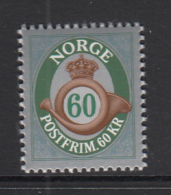 Norway 2015 60k Posthorn - Unused Stamps