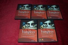 LOT DE 5 DVD POUR 10 EUROS VAMPIRES MAISON HANTEES   REF 40 16 30 6 - Collezioni & Lotti