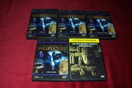 LOT DE 5 DVD   °°°  4 PHENOMENES INEXPLIQUES + LES ROYAUMES PERDUS DES MAYAS    10 EUROS  °°   REF 40 / 16 / 30 8 - Collections, Lots & Séries