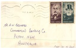 (170) Cover Posted From South Africa To Australia - 1950's - Ohne Zuordnung