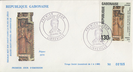 Enveloppe FDC  1er Jour   GABON   Pâques  1976 - Pasen