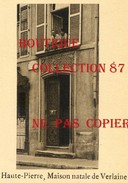 57 - METZ En 1932 - RUE HAUTE PIERRE < MAISON NATALE De L'ECRIVAIN PAUL VERLAINE - ARCHITECTURE - VOIR DESCRIPTION - Metz