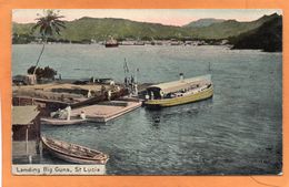 Saint Lucia BWI 1910 Postcard - St. Lucia