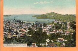 Saint Lucia BWI 1910 Postcard - St. Lucia