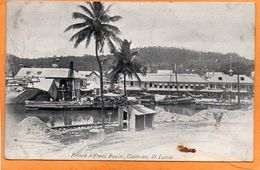 Saint Lucia BWI 1910 Postcard - St. Lucia