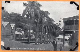 Saint Lucia BWI 1910 Postcard - Santa Lucia