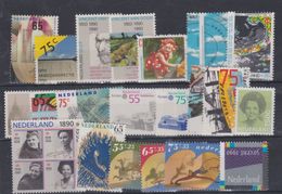 Pays-Bas N° 1345 / 65  XX : Année 1990 En Timbres-poste Complète Les 21 Valeurs Sans Charnière TB - Volledig Jaar