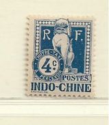 INDOCHINE  ( FRINDO - 47 )   1908  N° YVERT ET TELLIER  N° 6  N* - Timbres-taxe